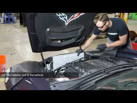 2014-2019 Chevrolet C7 Corvette Performance Aluminum Radiator Installation Guide by Mishimoto