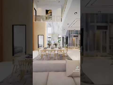 Thiết kế villa phong cách hiện đại sang trọng