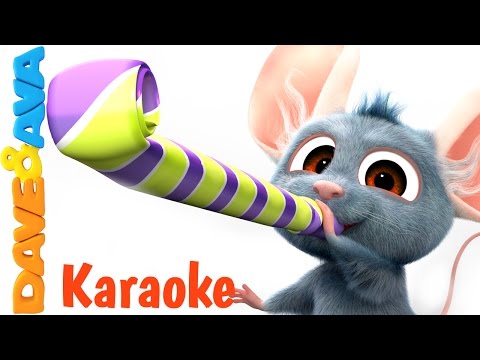 12345 Once I Caught a Fish Alive - Karaoke! | Nursery Rhymes Collection from Dave and Ava Baby Songs