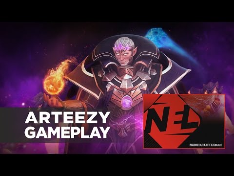 9k MMR vs 9K Secret Arteezy Invoker NADotA Elite League vs Miracle- Zeus