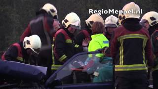 preview picture of video 'Ravage na ongeval A32 Meppel'