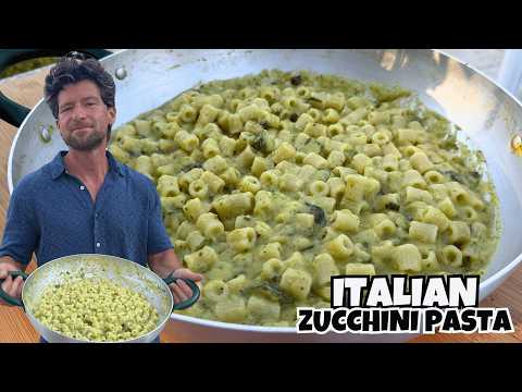 How to Make Creamy Zucchini Pasta