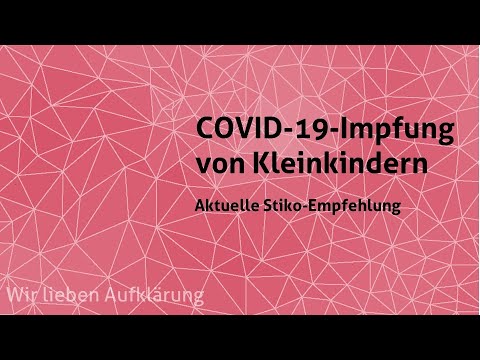 Stiko-Empfehlung zur COVID-19-Impfung von Kleinkindern