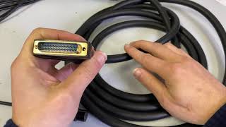 Video thumbnail for How Determine The Pin Out On A DB25 Cable - Planet Waves/D'Addario Modular Snake by Billy LaGuardia