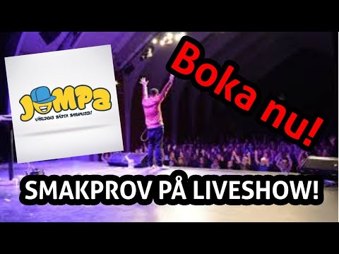 JOMPA - Världens Bästa Barnmusik - LIVESHOW - SMAKPROV