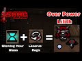 Synergy Glowing hour glass and Lazarus' Rags | The Binding of Isaac Repentance