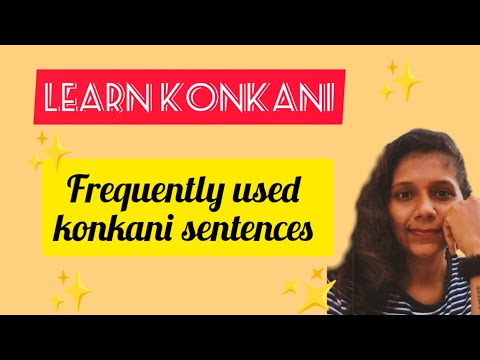 LEARN KONKANI SENTENCES....DAILY USED SENTENCES