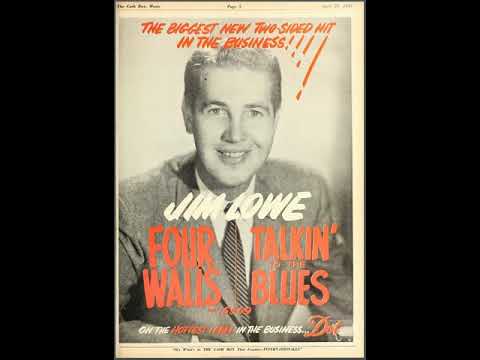 Four Walls - Jim Lowe with Bob Davie's Orchestra (April 1957)