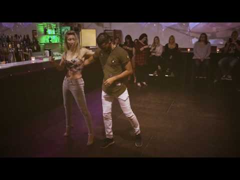 EL Cruz & Nadège KB - Urban Kiz demo @ 100% Kizomba Made In Luxembourg Festival - 14.10.2016