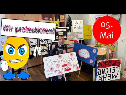 Wir protestieren - seid ihr dabei!