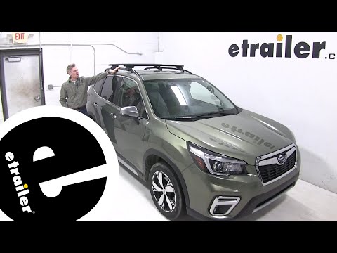 etrailer | Install: Thule WingBar Evo Roof Rack for Naked Roofs on a 2019 Subaru Forester