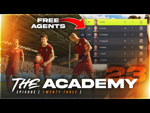 Signing INSANE FREE AGENTS For The FIRST TIME? - Fifa 22 Career Mode Youth Academy #23