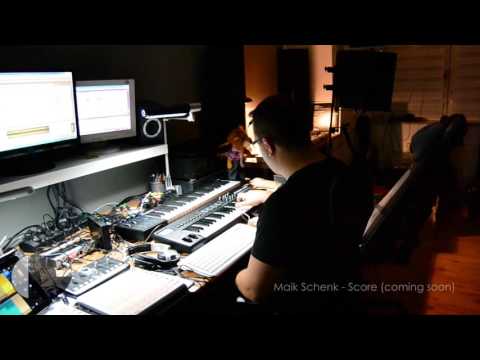 Maik Schenk - composing a movie score