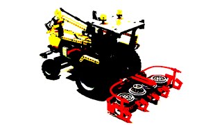 preview picture of video 'Ensileuse LEGO Technic'