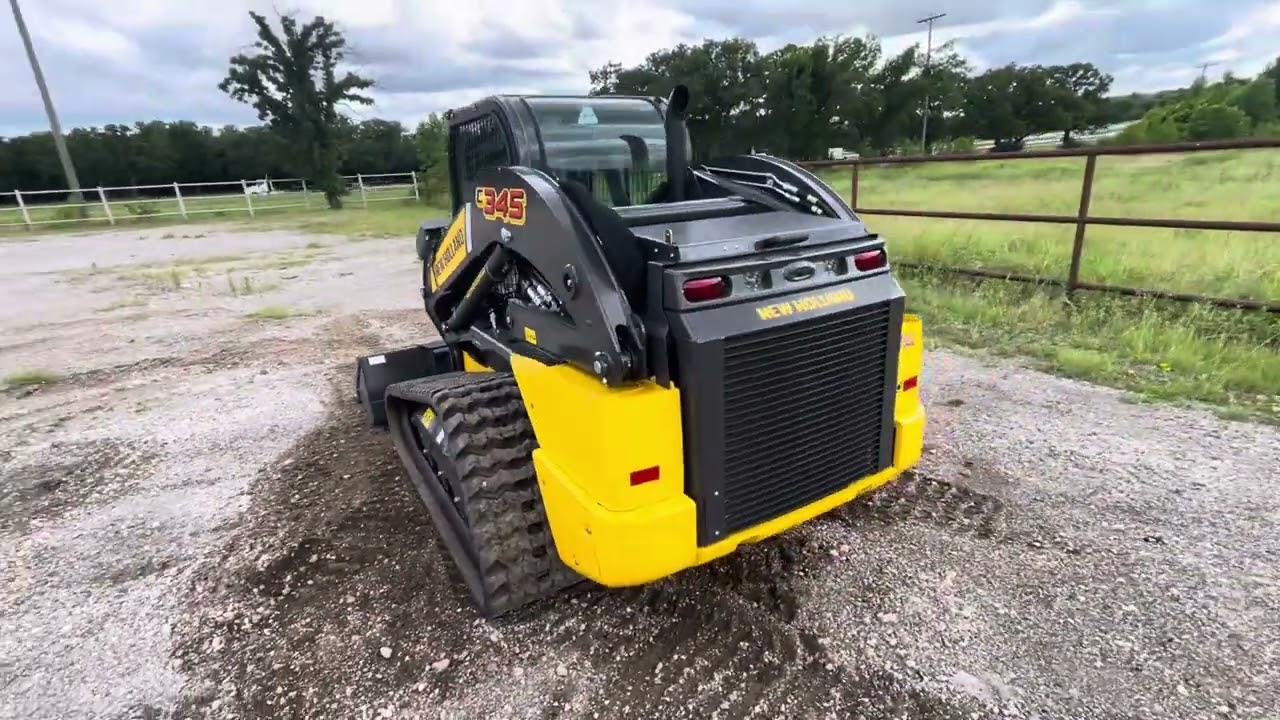 2026 NEW HOLLAND CONSTRUCTION C345 TRACK SKID LOADER W/ 84" BUCKET CONSTRUCTION