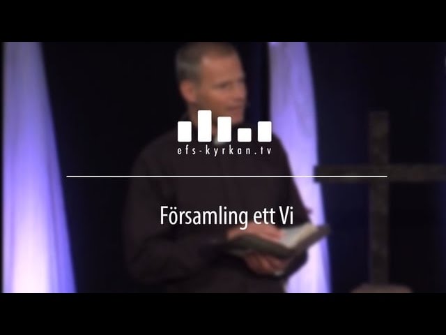 Församlingen – ett vi