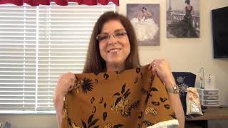 MATCHING PATTERNS to Vogue FABRICS & 2 OESD Gift Giving Machine Embroidery Projects