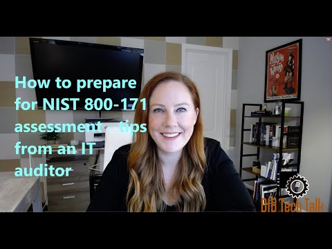 NIST 800-171 assessment, from an auditor's perspective