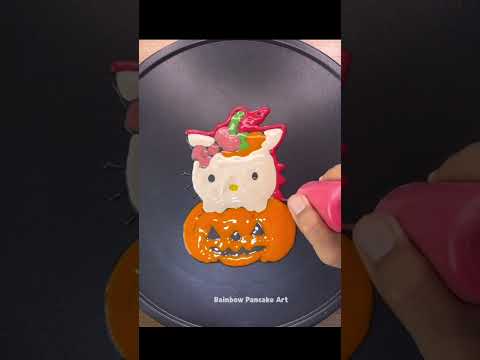 Shorts - Hello Kitty Characters Pancake Art @rainbowpancakeart