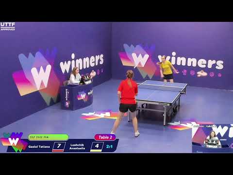 Winners League  24.03.21 Gasiul Tatiana - Lushchik Anastasiia  18:30