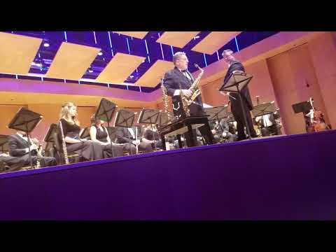 Harvey Pittel Introduction + Fire in the Earth (mvmt 1 of alto sax concerto by maslanka)