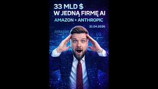 Amazon wlewa 33 MILIARDY w AI 🔥 Oto co naprawdę się dzieje