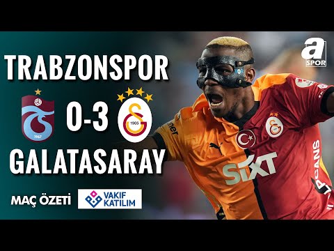  Trabzonspor Kulübü Trabzon 0-3 SK Galatasaray I...