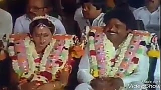 Vijayakanth marriage video  கேப்டன் 