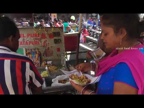 Batata Puri / Papri Chaat | Exciting Street Food in Kolkata | Indian Street Food Loves You Video