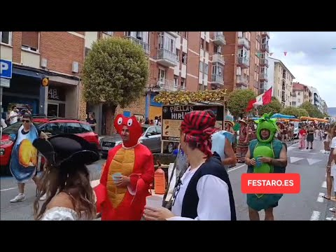 [VIDEO] Desfile de carrozas y cuadrillas en fiestas de Noáin 2026