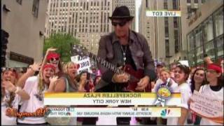 [HD] Journey / arnel Pineda @ NBC Today Show "Don't Stop Believin" = 7/29/11