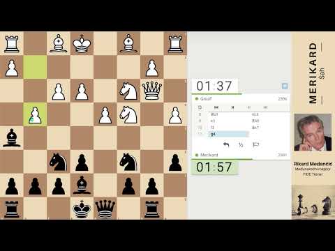 NAuči od majstora 570. -  DAMIN GAMBIT - CHIGORIN