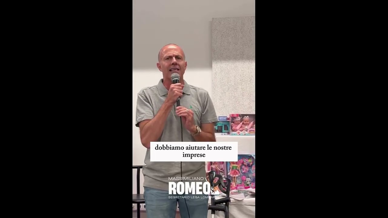 ROMEO SFERRA LA SFIDA SUL FEDERALISMO: «SENZA IL NORD L'ITALIA AFFONDA, L'AUTONOMIA È PRIORITÀ!»