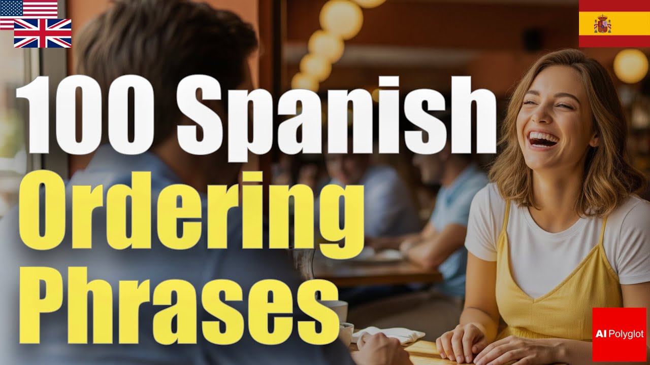 100 Spanish Ordering Phrases | Passive listening | Must-Know episode artwork