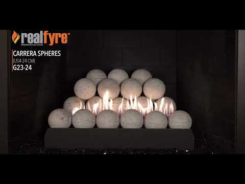 Real Fyre Carrera Spheres with G23 Burner