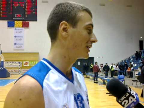Interviu Mihai Gavrila dupa meciul SCM U Craiova - BC Farul Constanta 100-55