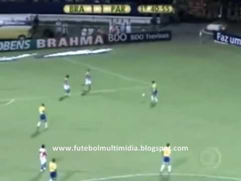 Brasil x Paraguai 2-1 Eliminatórias Sulamericanas 2010 - 13ª Rodada