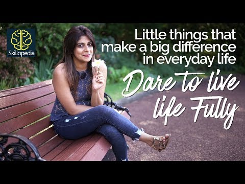 How to enjoy little things in life & be happy? - Self-Improvement & Personality Development Video Video