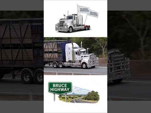 Australian Highway Ambience - Kenworth T909's, Hino 700 & Volvo FH 540 in action!