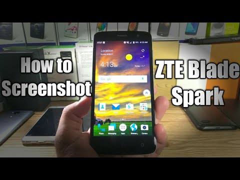 How to ScreenShot on the ZTE Blade Spark