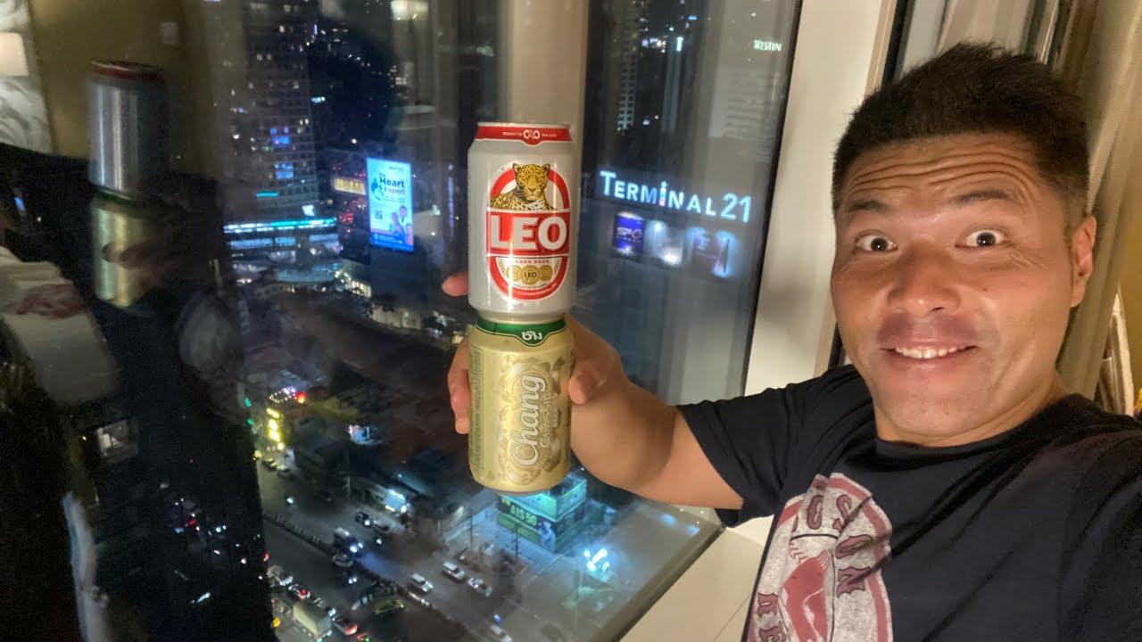 再びバンコクの宿から酔っ払いLIVE配信