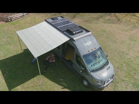 Installing a Fiamma F45S Awning on a Van or RV with Unaka Gear Co. Installation Kit