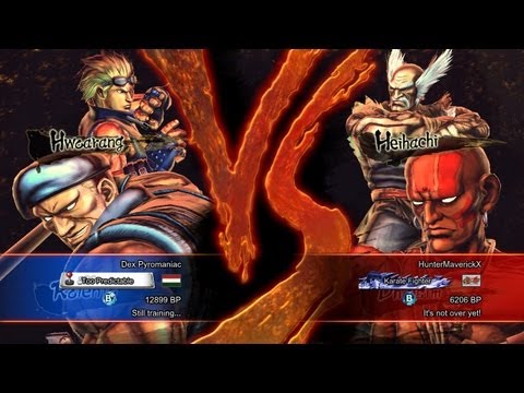 SFxT 2013 Endless Battle: Dex Pyromaniac (Rolento/Hwoarang) vs HunterMaverickX (Dhalsim/Heihachi)