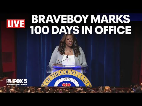 PG Co. Executive Aisha Braveboy Marks 100 Days In Office | FOX 5 DC