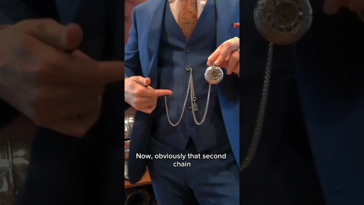 Watch video Double Pocket Watch Chains #shorts Now Double Pocket Watch Chains #shorts