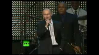Putin singt &quot;Freunde in der Not&quot; für Gérard Depardieu