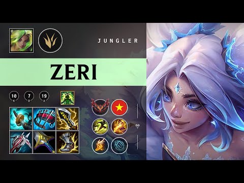 Zeri Jungle vs Lee Sin - VN Grandmaster Patch 26.02