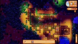 Stardew Valley - Finding out 28th is the end of Season, the hard way