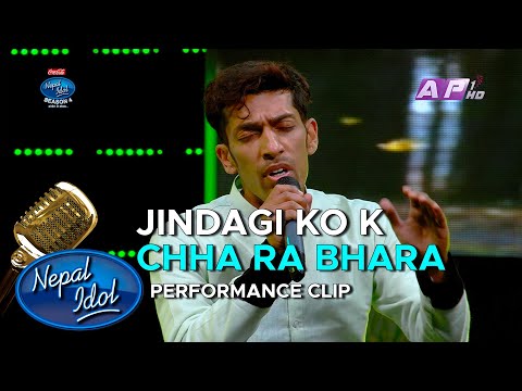 Jindagi Ko Ke Chha Ra Bhara | Ranjeet Nepali | Nepal Idol Season 4