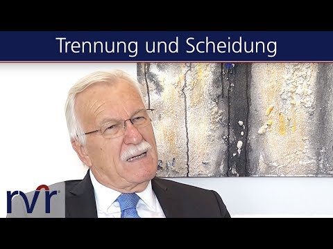 Trennung, Scheidung, Scheidungsfolgen